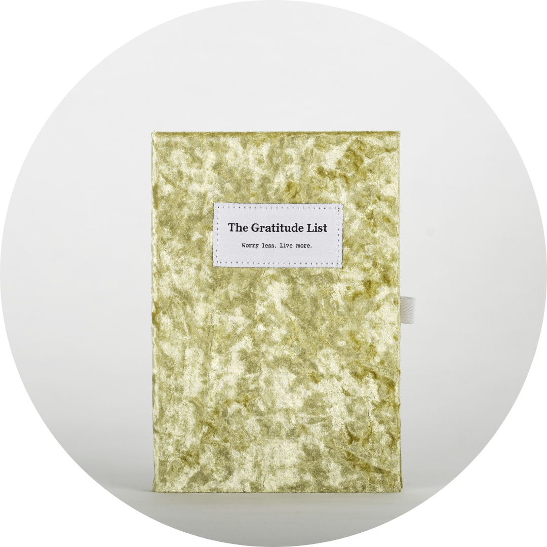 Gratitude List Journal + Ayurveda Bundle Set
