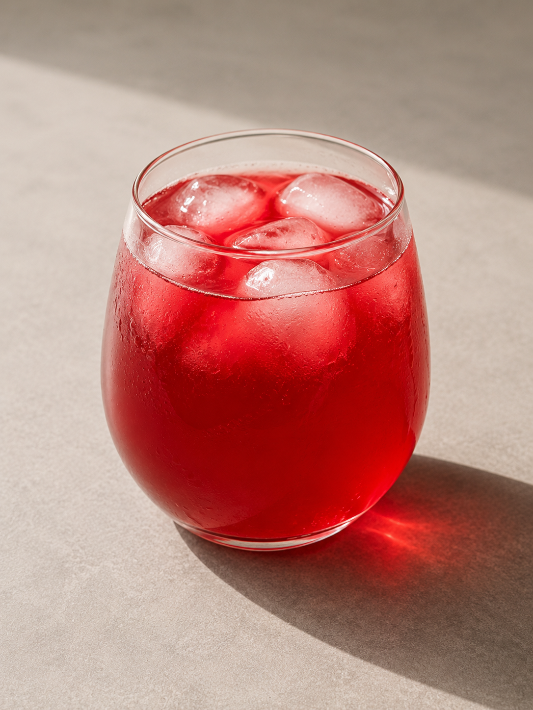 Hibiscus iced tea