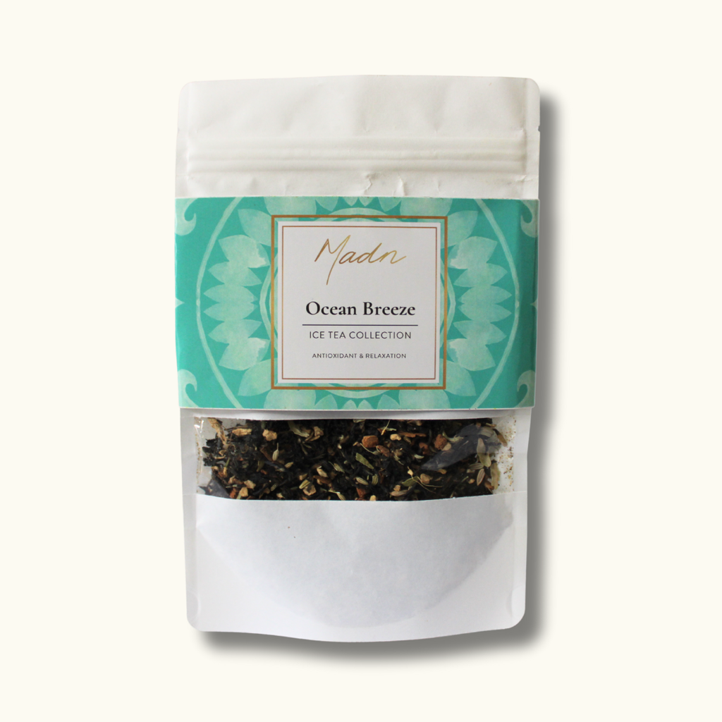 Ocean Breeze – Tropical Fruit & Coconut Herbal Tea (Hot or Iced)