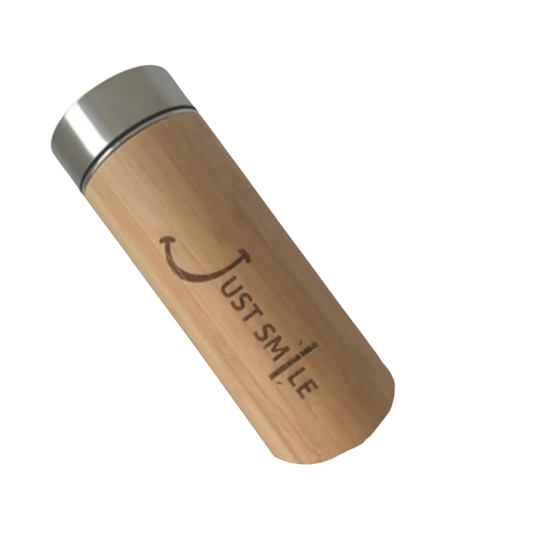 Bamboo and Stainless Steel Tea Bottle