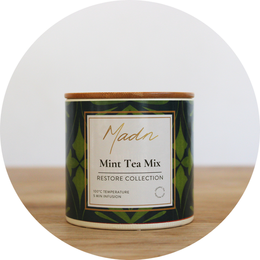 Mélange de thé à la menthe