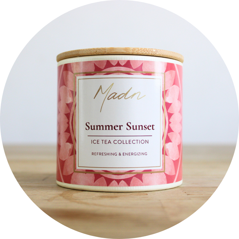 Coucher de soleil d'été